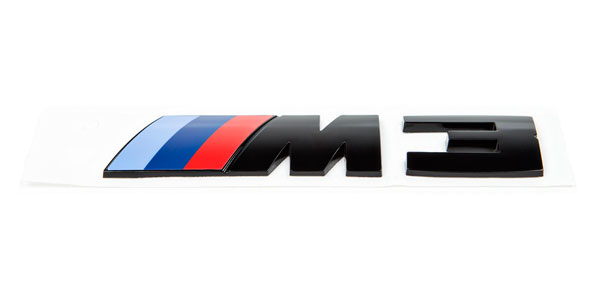 M3 로고 엠블럼 3시리즈 (F80) 블랙 BMW 순정품 악세사리
