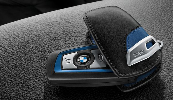 BMW 키케이스 스포츠 라인 블루