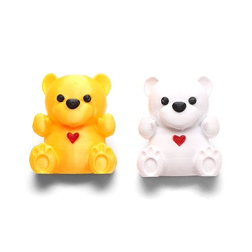 [세일] 하트 곰돌이 3D 프린팅 차량용 송풍구 방향제 스타돔
