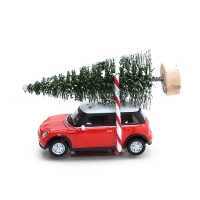 크리스마스 트리카 제작 키트 미니쿠퍼 미니카 자동차 모형