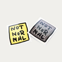 낫노말 메모 NOTNORMAL MEMO sticker 차량용 스티커 데칼
