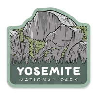 요세미티 국립공원 노트북 캐리어 텀블러 차량용 스티커