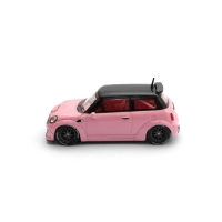 미니쿠퍼 LBWK 피치 핑크 1:64 미니카 자동차 모형